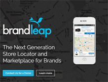 Tablet Screenshot of brandleap.com